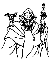 coloriage anastasia raspoutine et le couteau